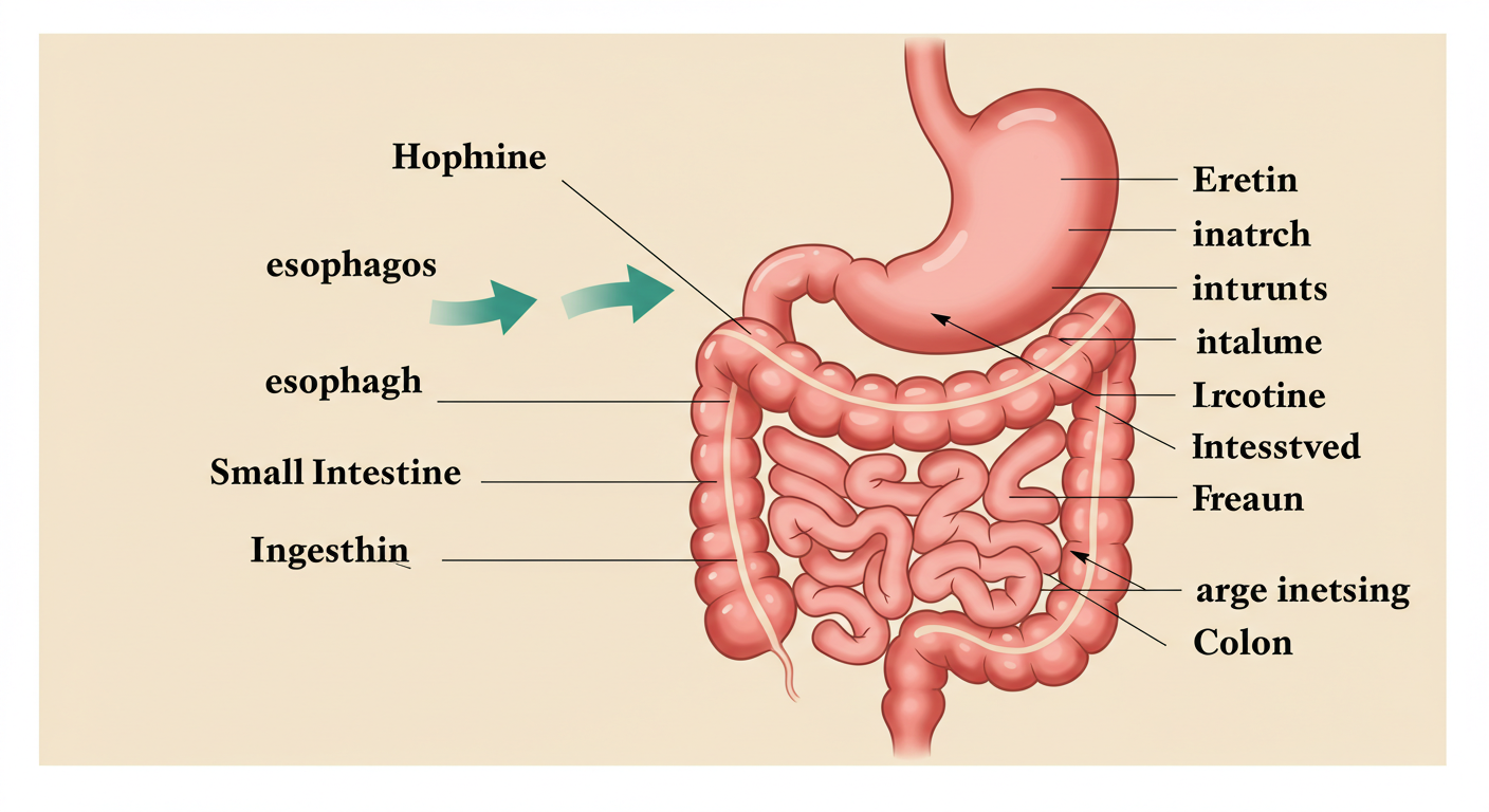 Is It Just Indigestion? Or Could It Be Crohn’s Disease? 3 A labeled diagram of the digestive tract