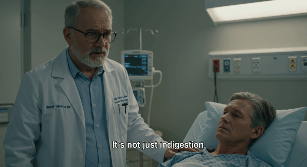it's not just indigestion